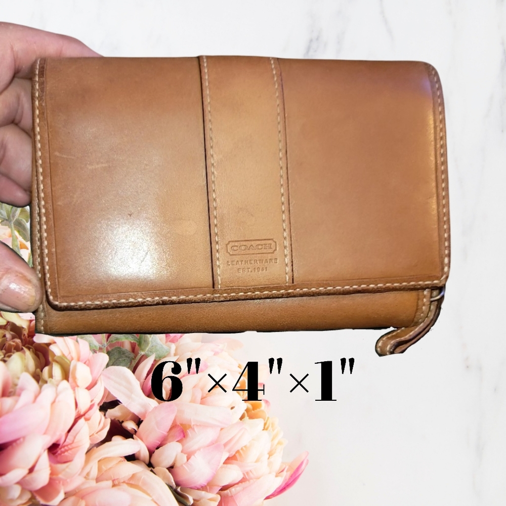 Coach brown Unisex wallet